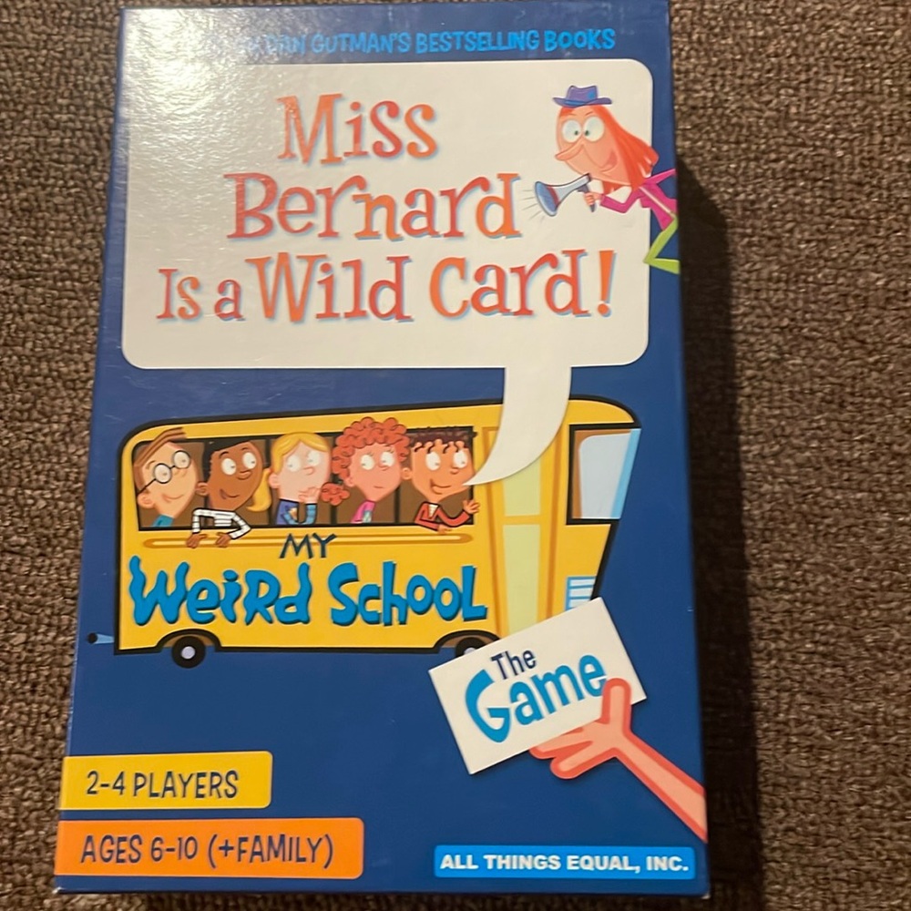 Kid’s game - Miss Bernard is a Wild Card!